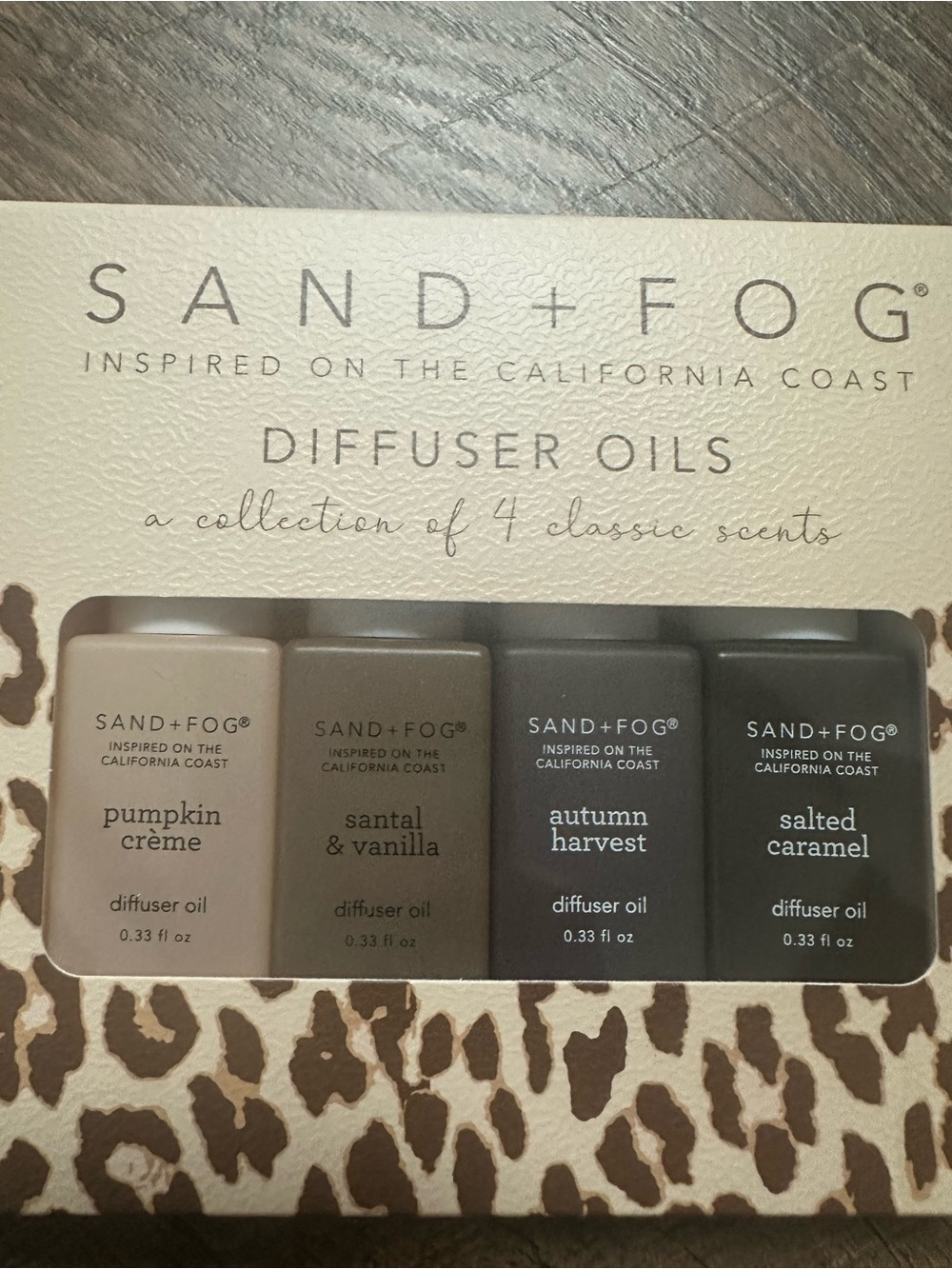 Sand + Fog Diffuser Oil Set New